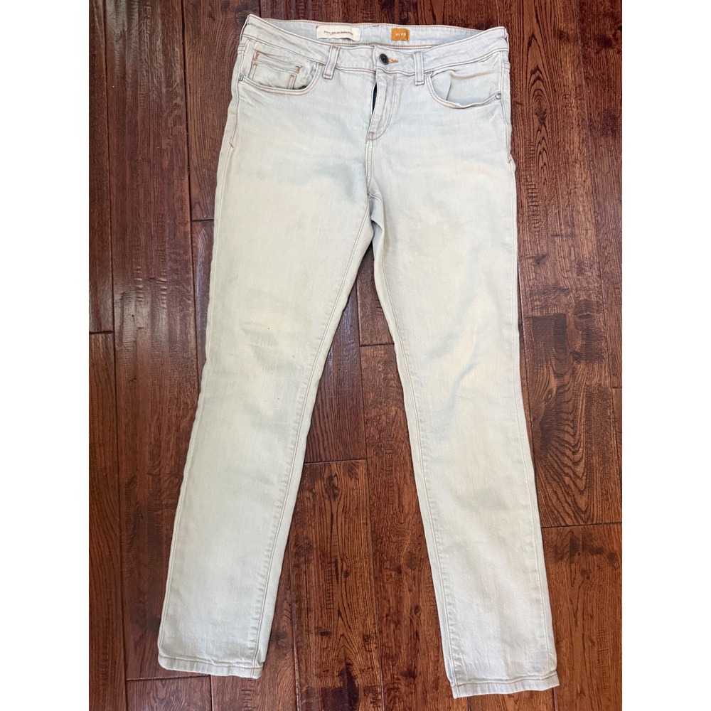 Pilcro and the Letterpress Jeans Women's 29 lowrise Slim Straight Anthropologie